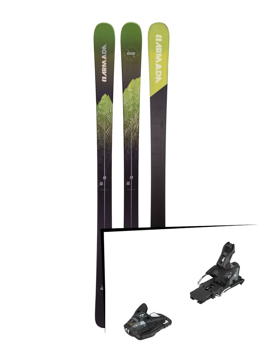 Set: Armada Invictus 85 2019 + Salomon STH2 WTR 13 black/dark grey - Bild 1