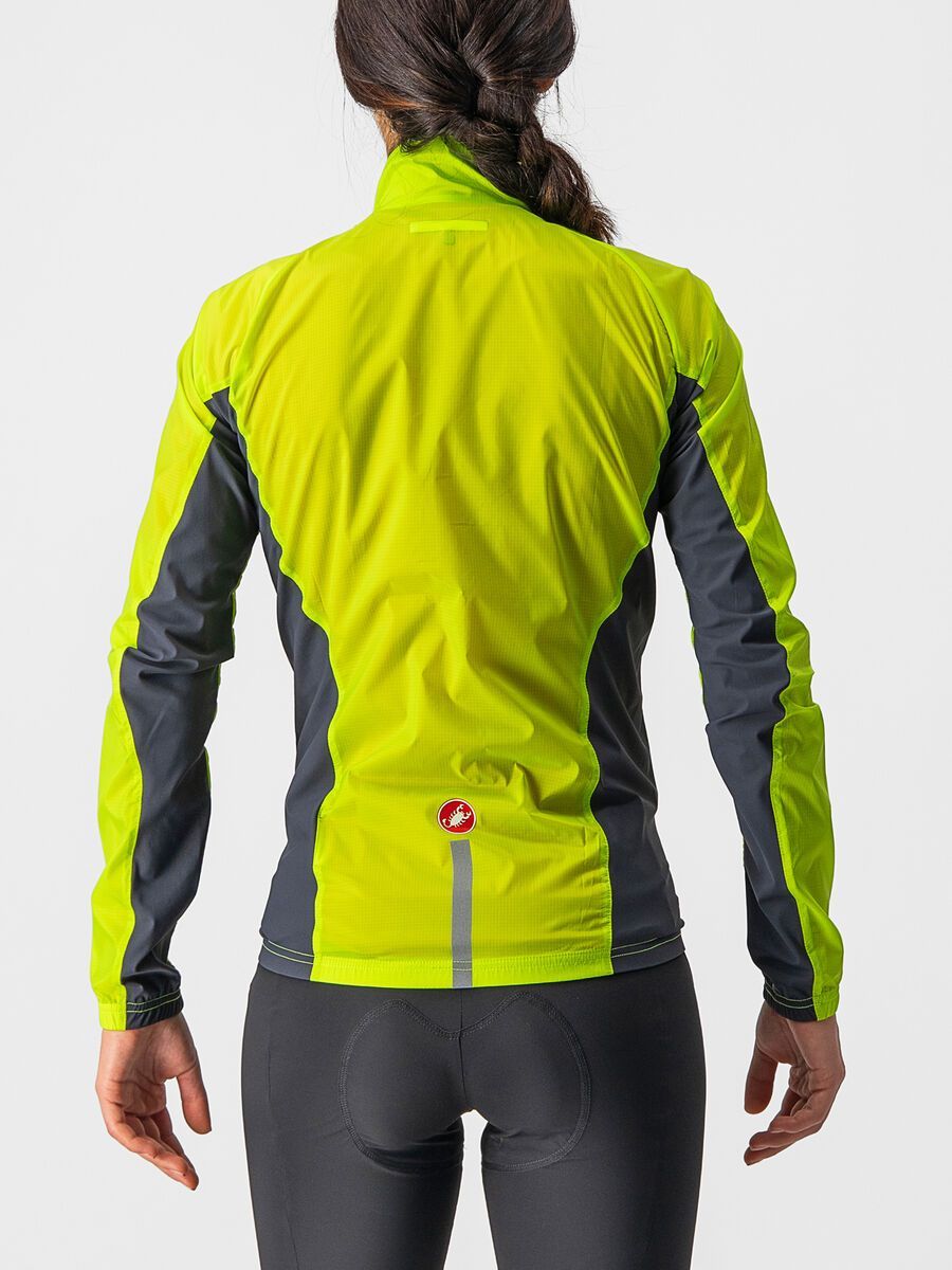 Castelli Squadra Stretch W Jacket, electric lime/dark gray - Bild 3
