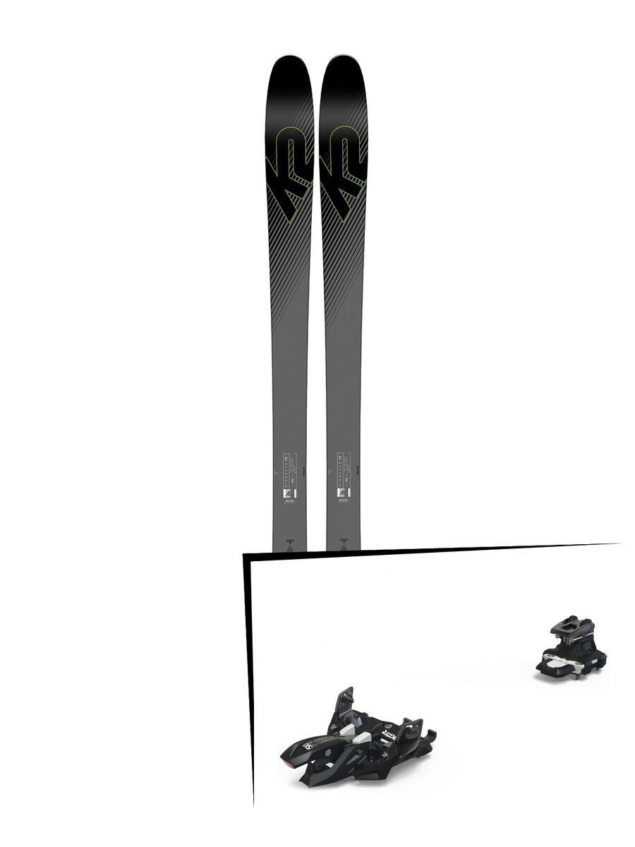 Set: K2 SKI Pinnacle 95Ti 2019 + Marker Alpinist 12 black/titanium - Bild 1