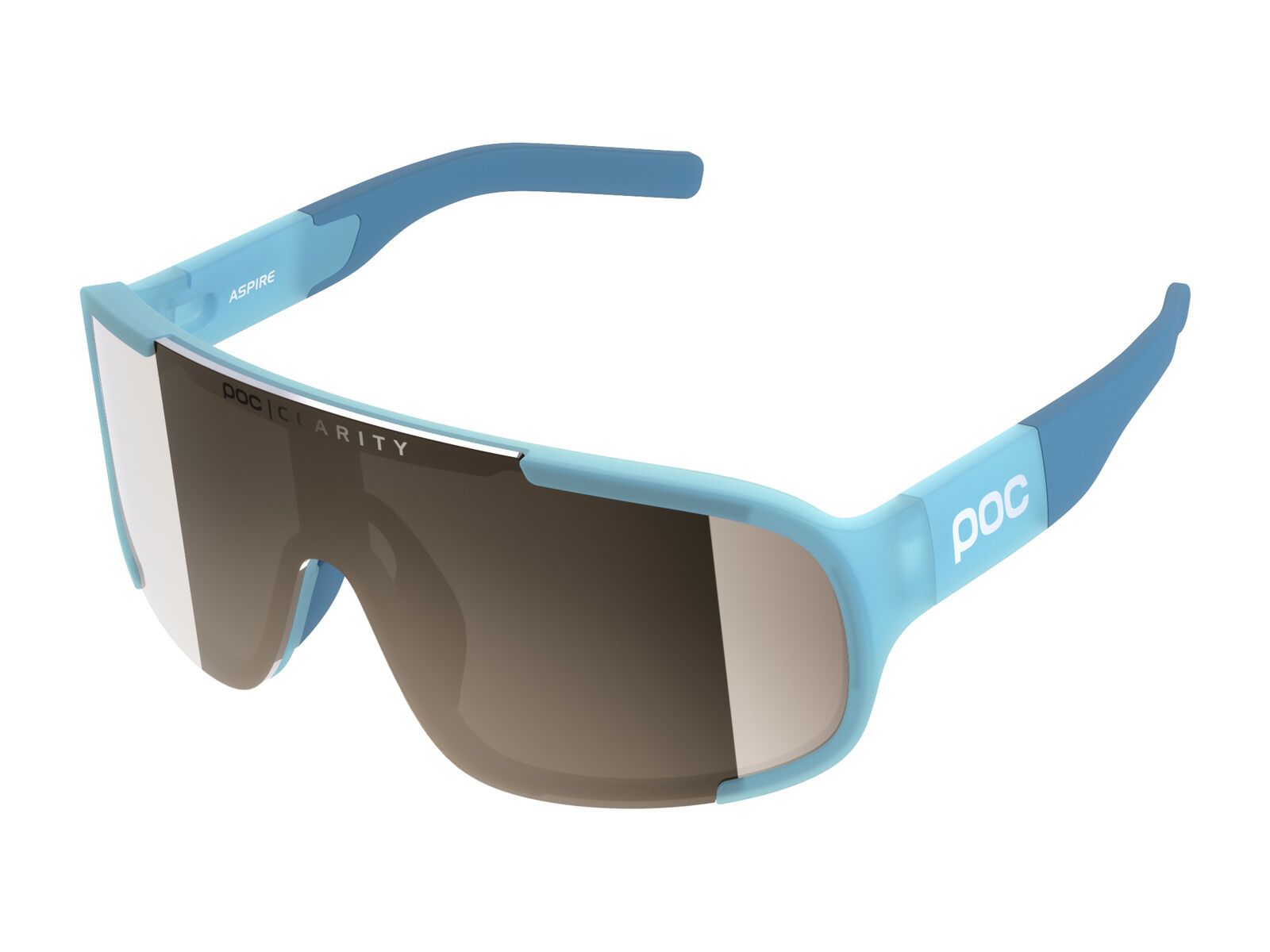 POC Aspire Clarity Brown/Silver Mirror, basalt blue - Bild 1