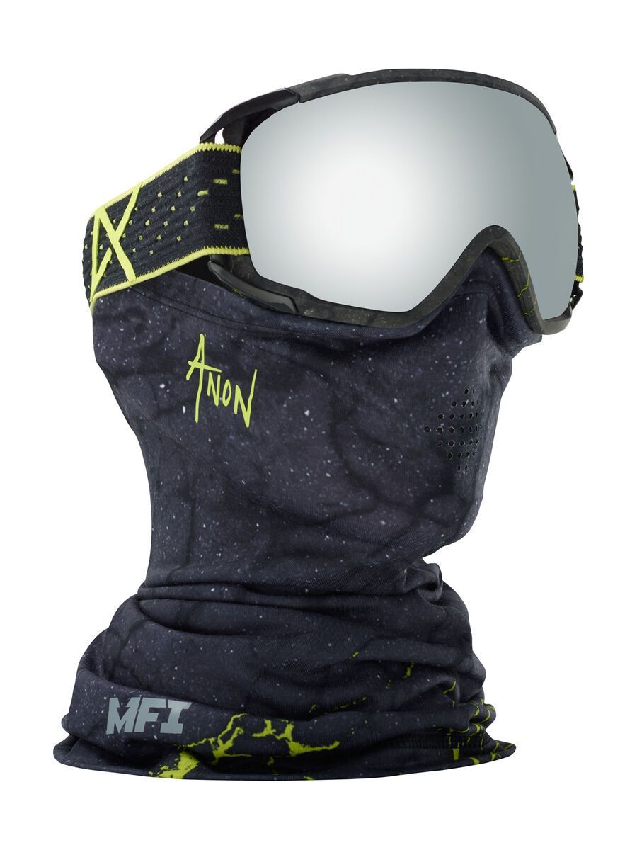 Anon Circuit MFI, cracked black/Lens: sonar silver - Bild 1