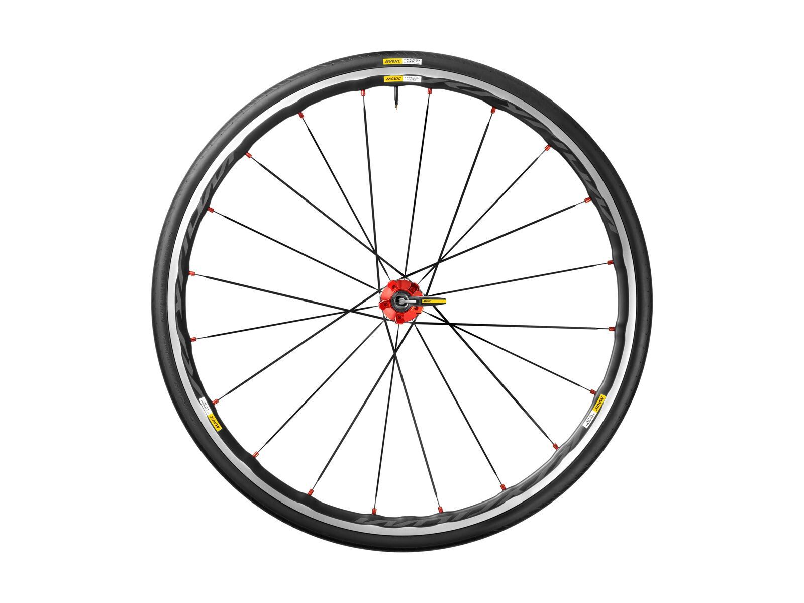 Mavic Ksyrium Elite, black-red - Bild 1