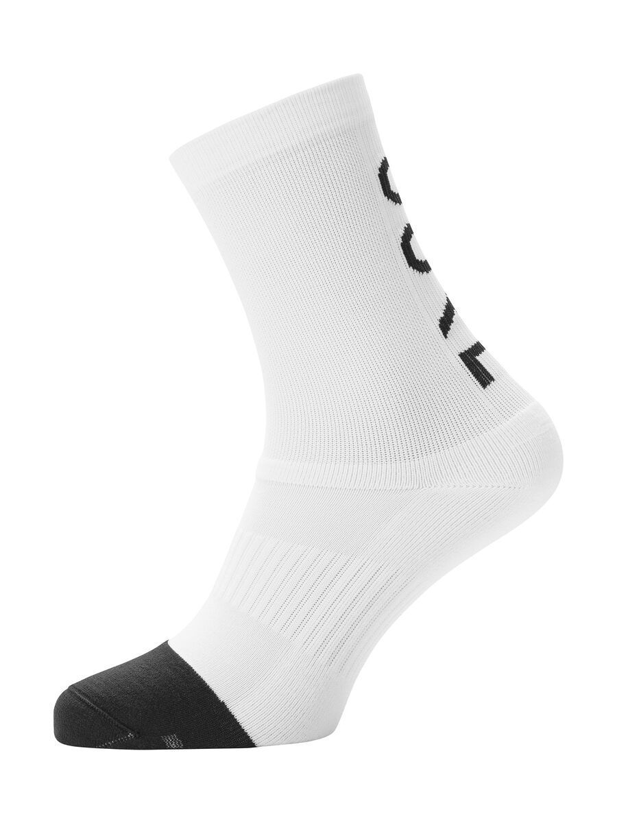 GOREWEAR M Brand Socken mittellang, white/black - Bild 1