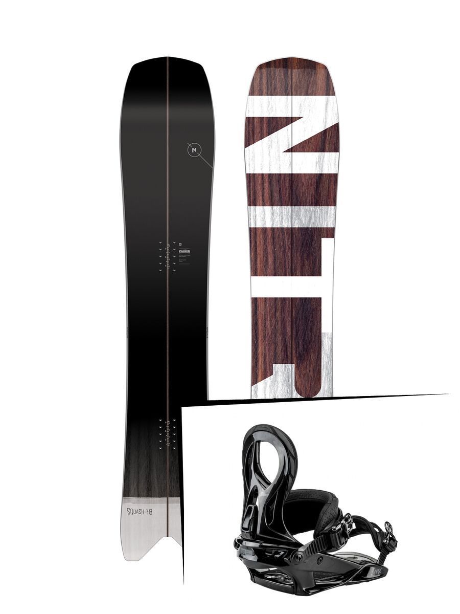 Set: Nitro Squash Womens 2019 + Nitro Lynx black chrome - Bild 1