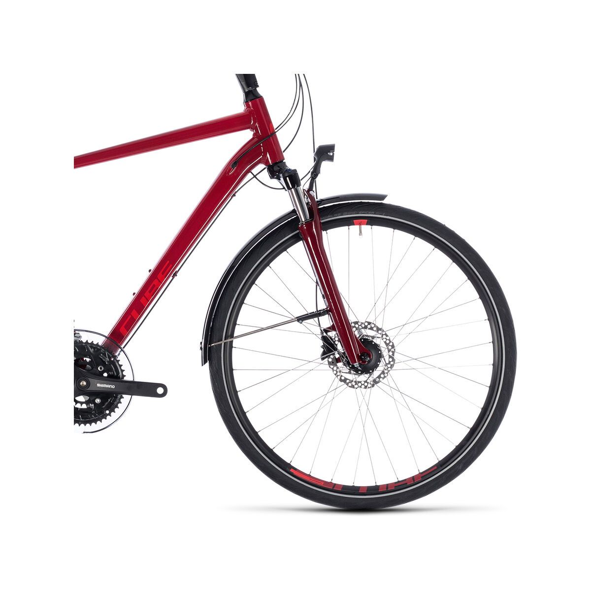 Cube Touring EXC, darkred´n´red - Bild 3