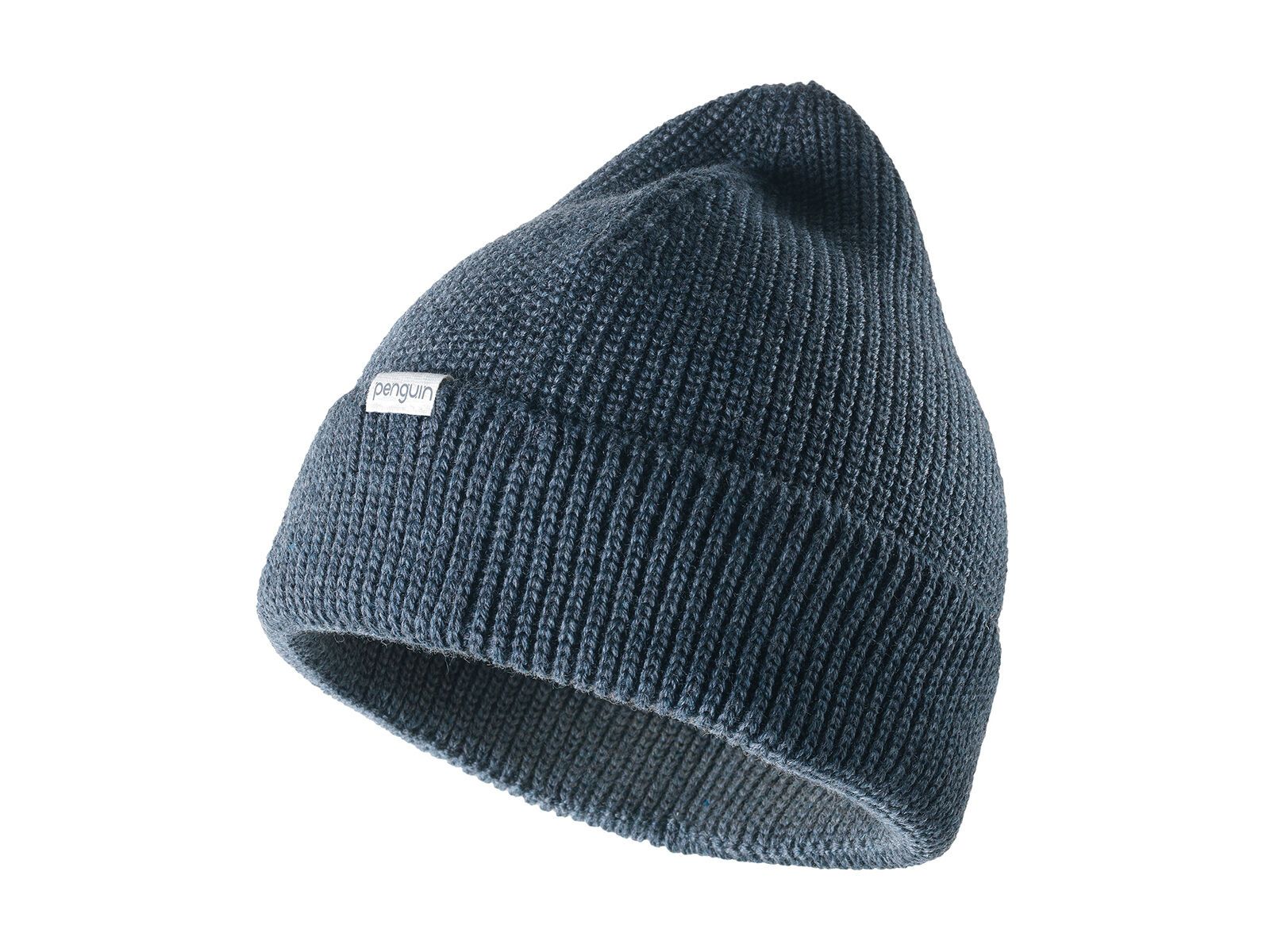 Penguin Merino Strickmütze, marl grey - Bild 1