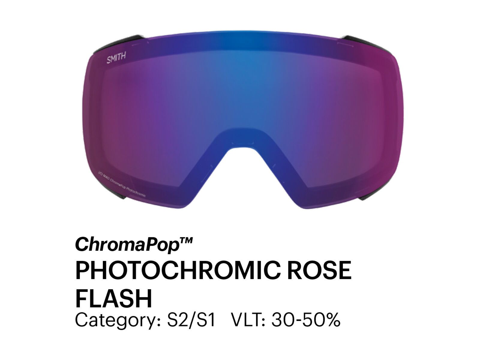 Smith Squad S - ChromaPop Photochromic Rose Flash, chalk rose everglade - Bild 2