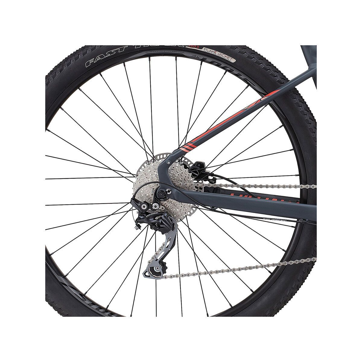 Specialized Jett Expert 29, satin pearl carbon grey/nordic red/pearl coral - Bild 4