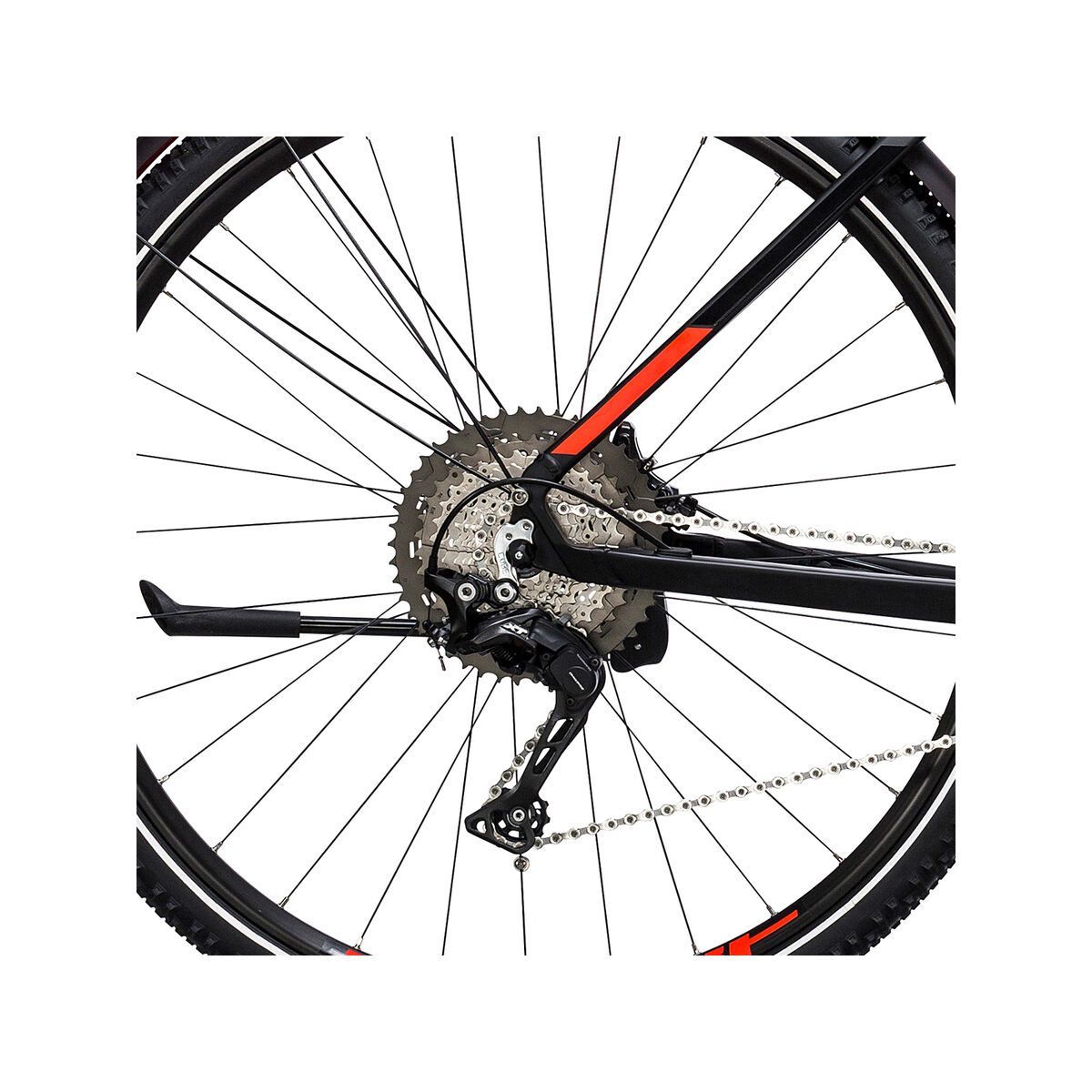 Cube Cross Hybrid SL Allroad 500 Trapeze, black´n´flashred - Bild 4