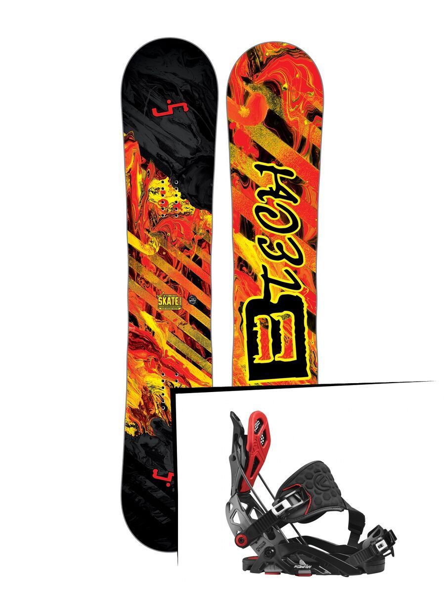 Set: Lib Tech Sk8 Banana 2017 + Flow Fuse-GT Hybrid (1718348S) - Bild 1
