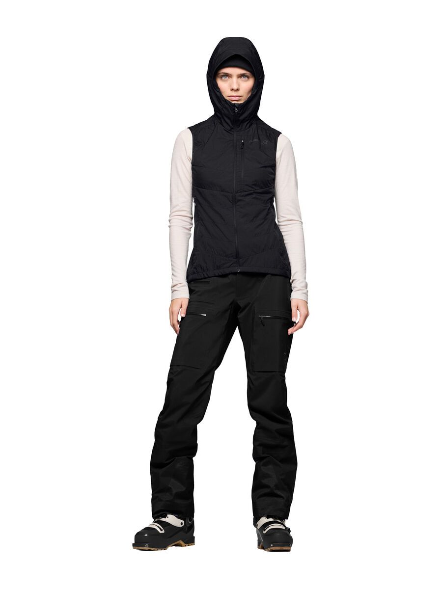Norrona lyngen thermo100active Vest W's, caviar black - Bild 5
