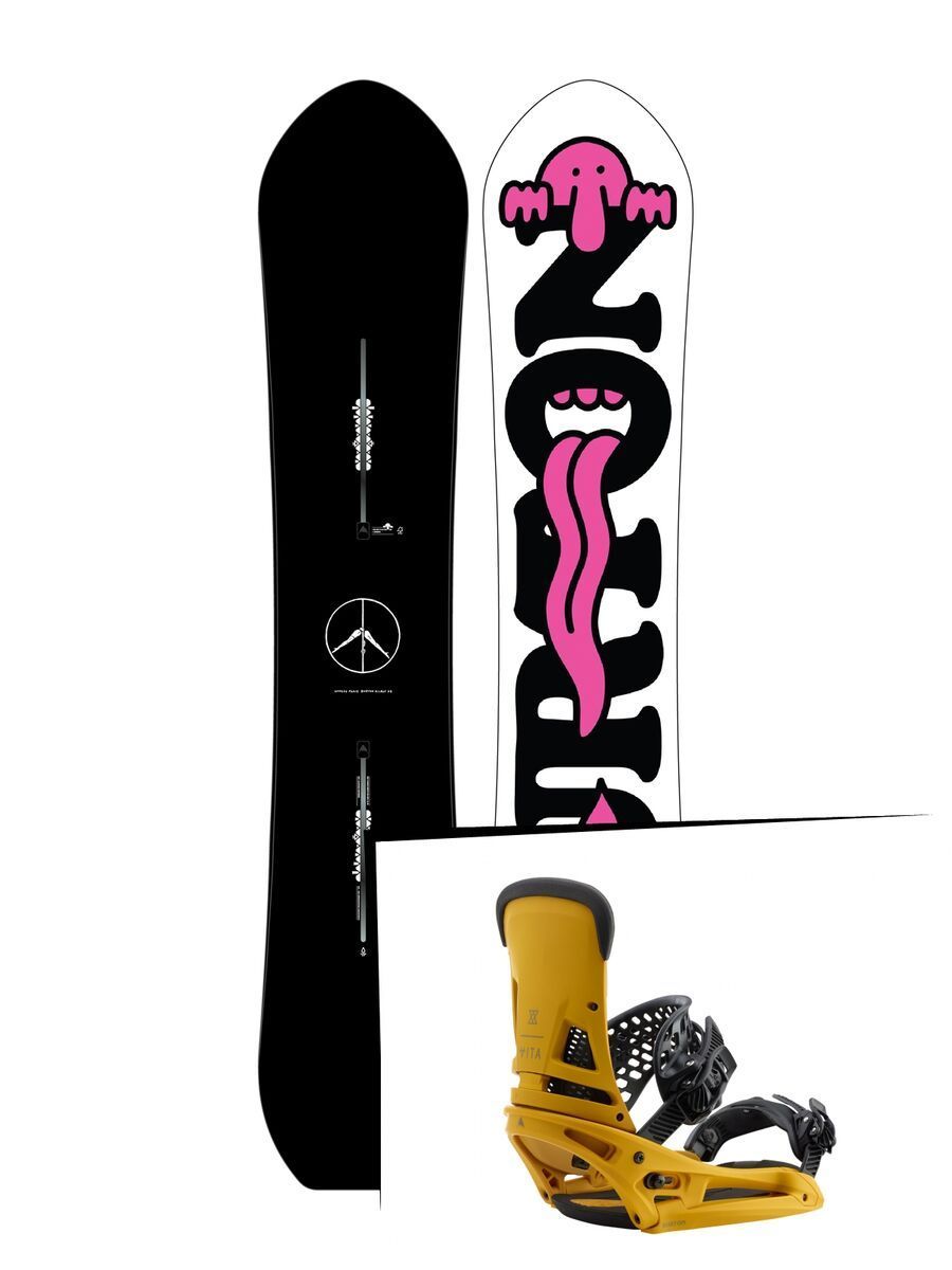 Set: Burton Kilroy Custom 2019 + Burton Malavita EST colonel mustard - Bild 1