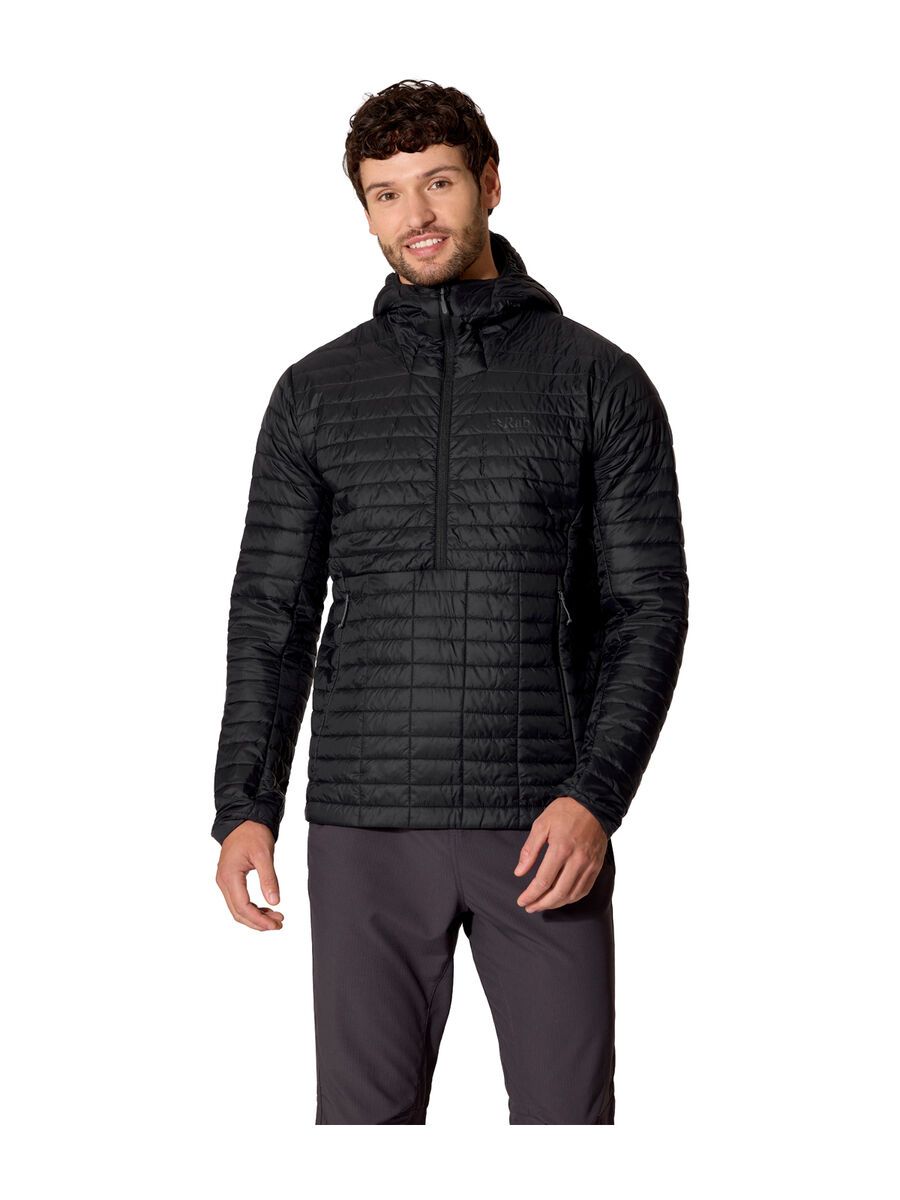 Rab Microlighter Pullover Hoody, black - Bild 5