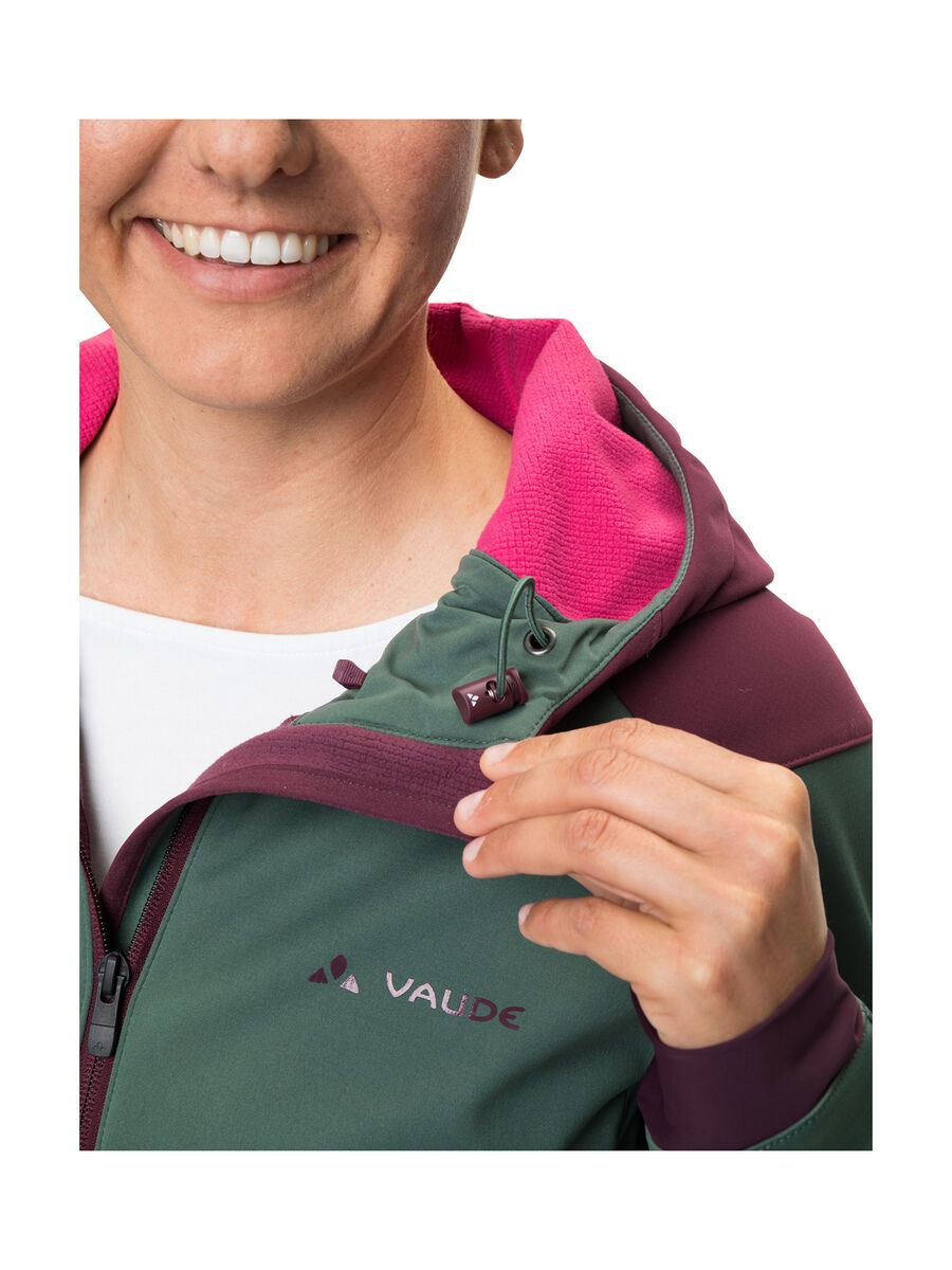 Vaude Women's Qimsa Softshell Jacket, dusty forest - Bild 6