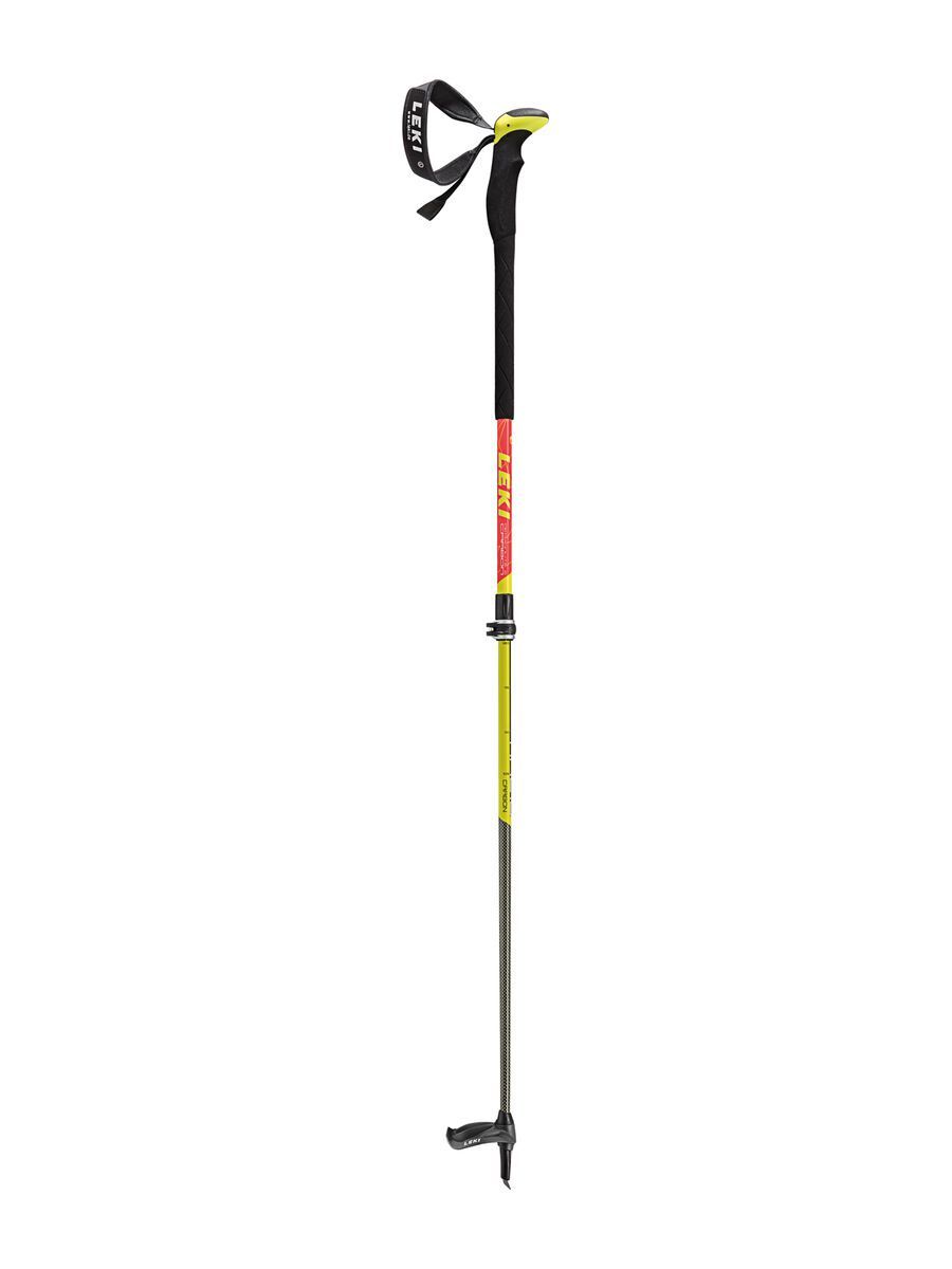 Leki Aergonlite 2 Carbon, neongelb-rot-schwarz-weiss - Bild 1