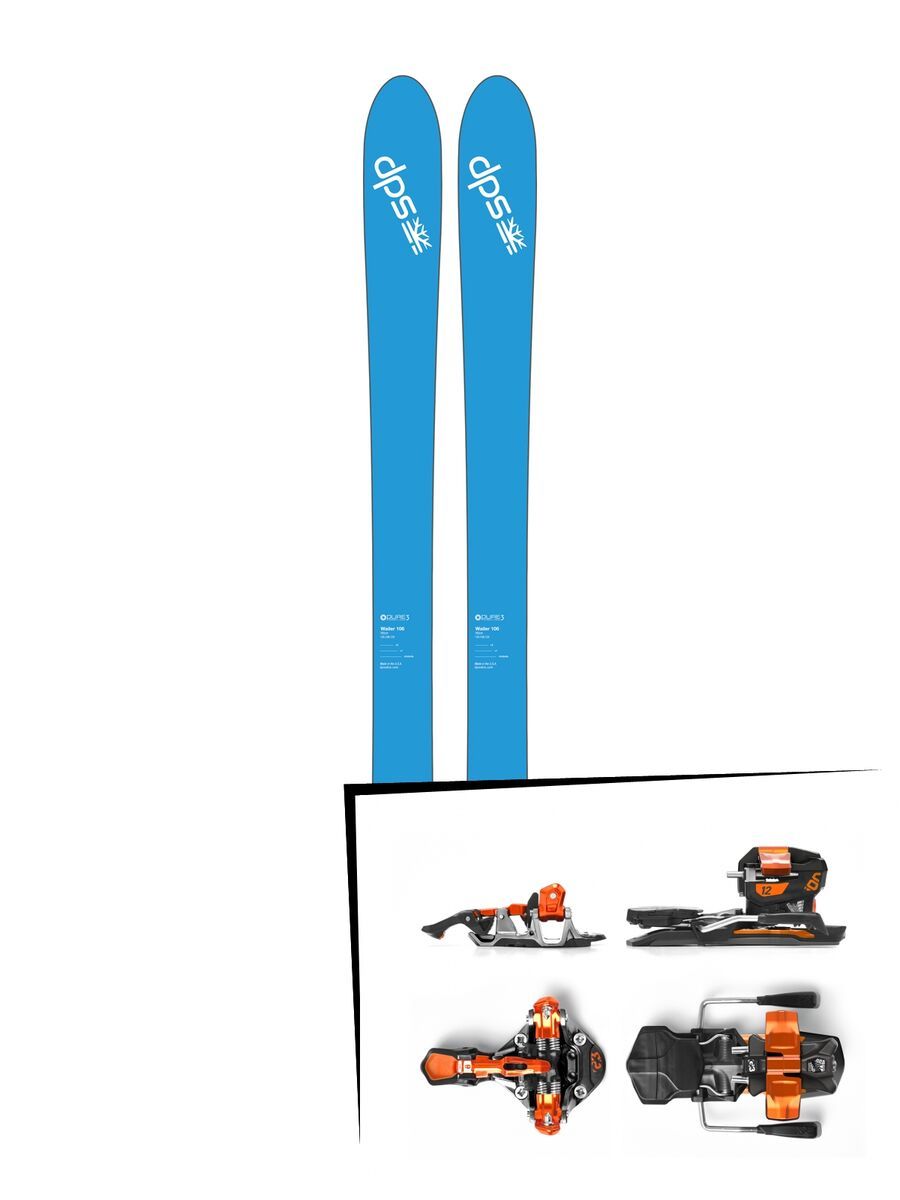 Set: DPS Skis Wailer 106 2017 + G3 Ion 12 (1716205) - Bild 1