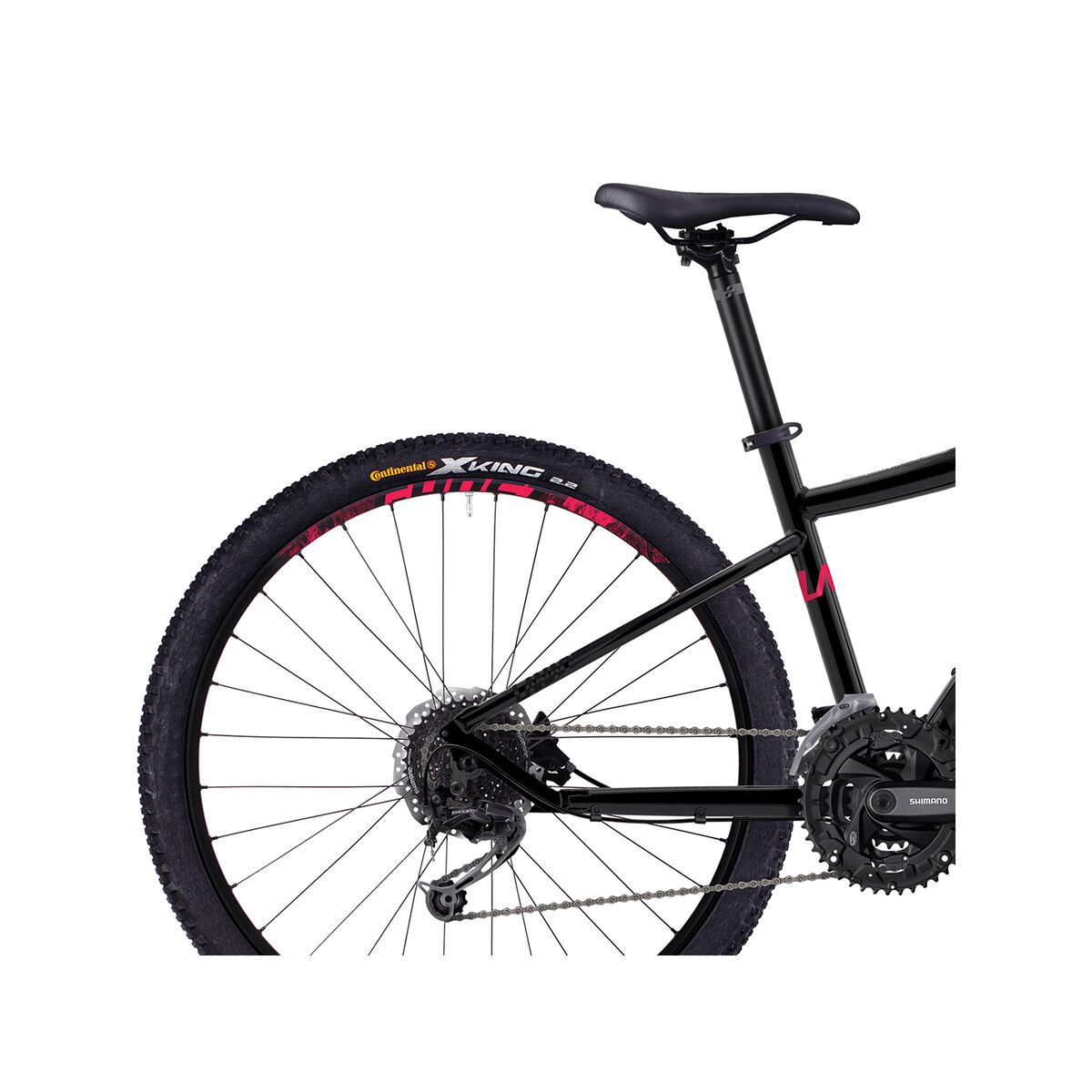 Ghost Lanao 4.7 AL, night black/neon pink - Bild 6