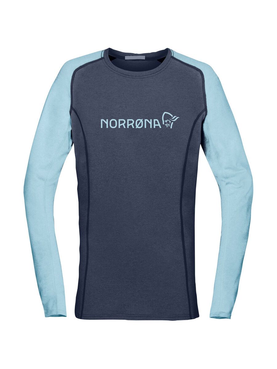 Norrona fjørå equaliser lightweight Long sleeve (W), indigo night - Bild 1