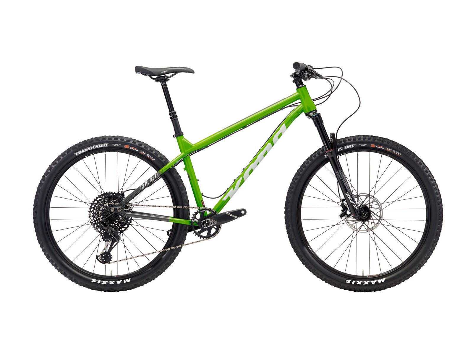 Kona Explosif, gloss green & charcoal w/ off-white & charcoal decals - Bild 1