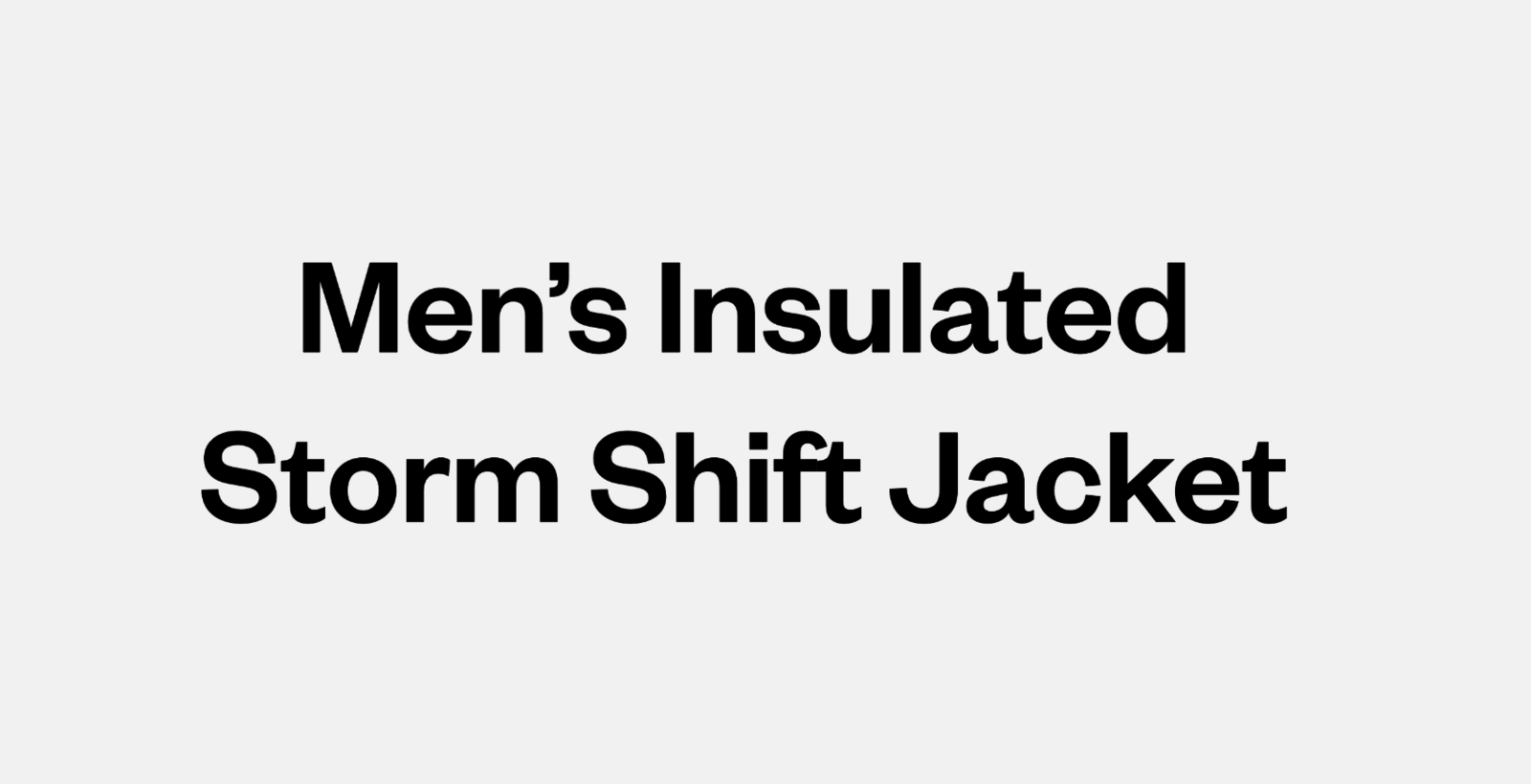 Patagonia Men's Insulated Storm Shift Jacket, endless blue - Video 4