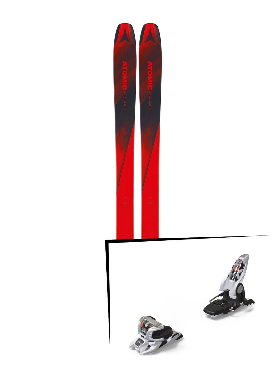 Set: Atomic Backland 107 2019 + Marker Griffon 13 ID white - Bild 1