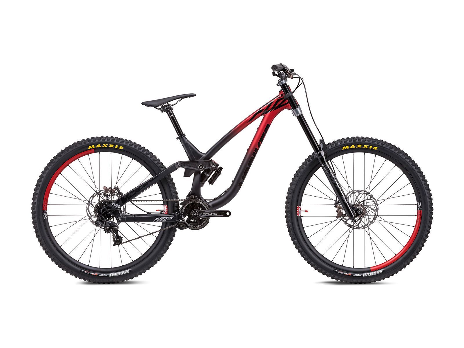 NS Bikes Fuzz 29 1, black/red - Bild 1