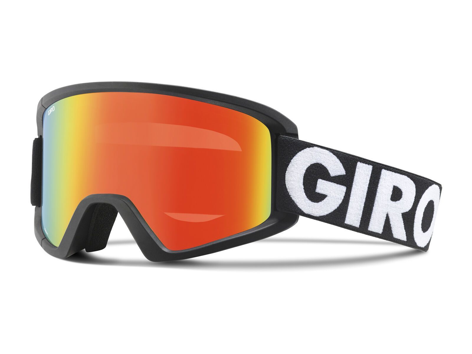 Giro Semi inkl. Wechselscheibe, black futura/persimmon blaze+clear - Bild 1