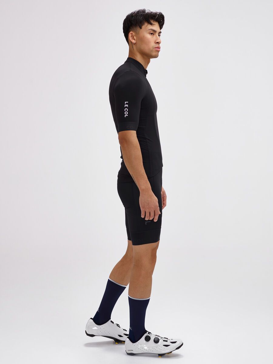 Le Col Long Cycling Socks, navy/white - Bild 3