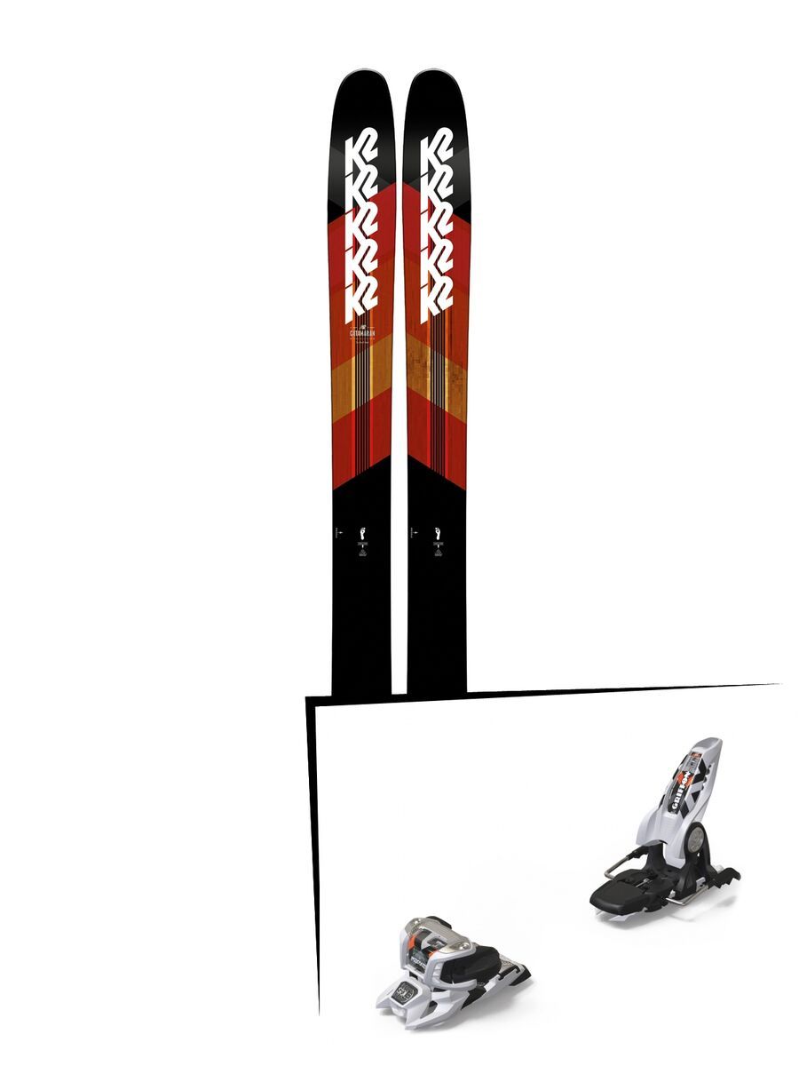 Set: K2 SKI Catamaran 2019 + Marker Griffon 13 ID white - Bild 1