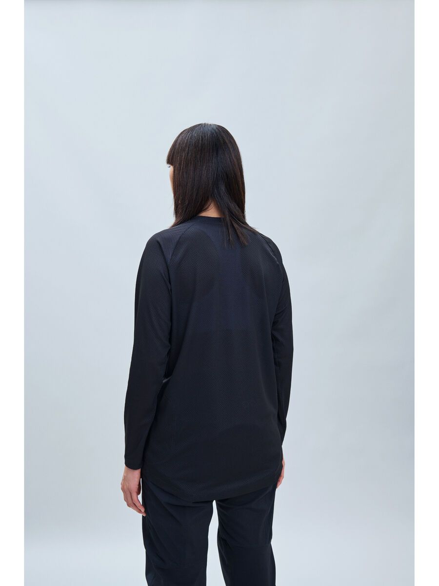 POC W's MTB Pure LS Jersey, uranium black - Bild 5