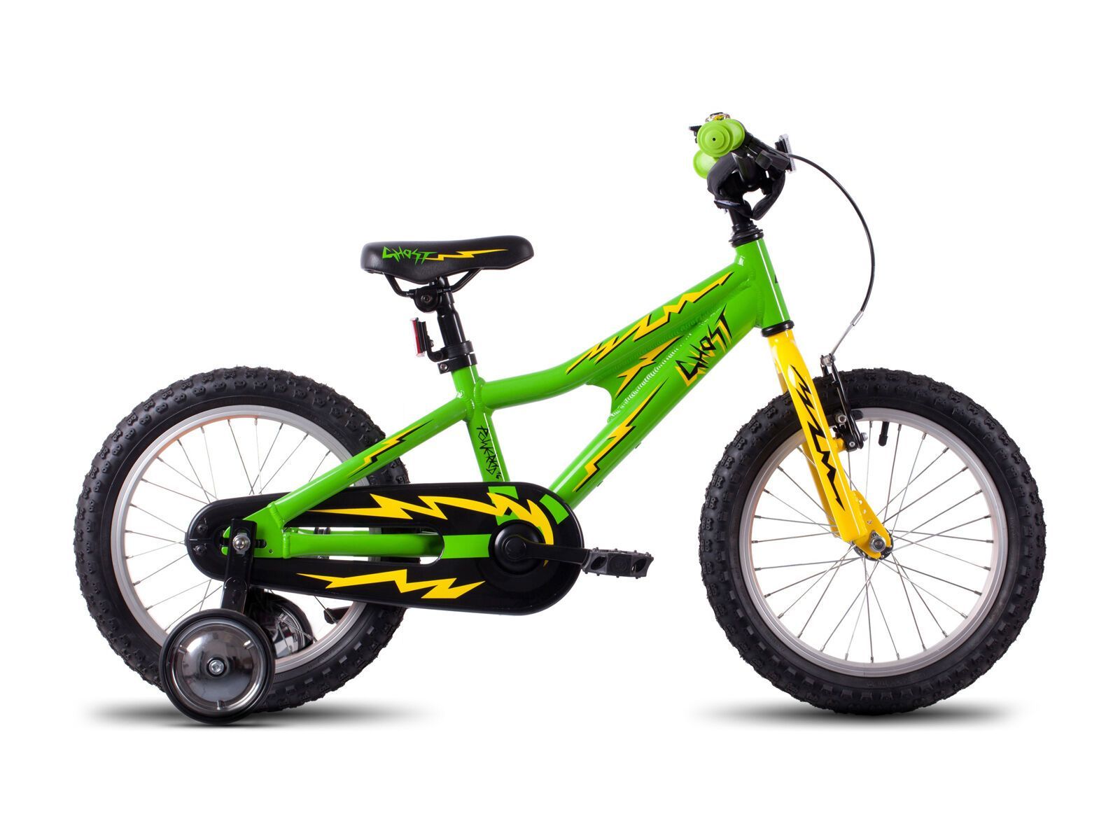 Ghost Powerkid 16, green/yellow/black - Bild 1