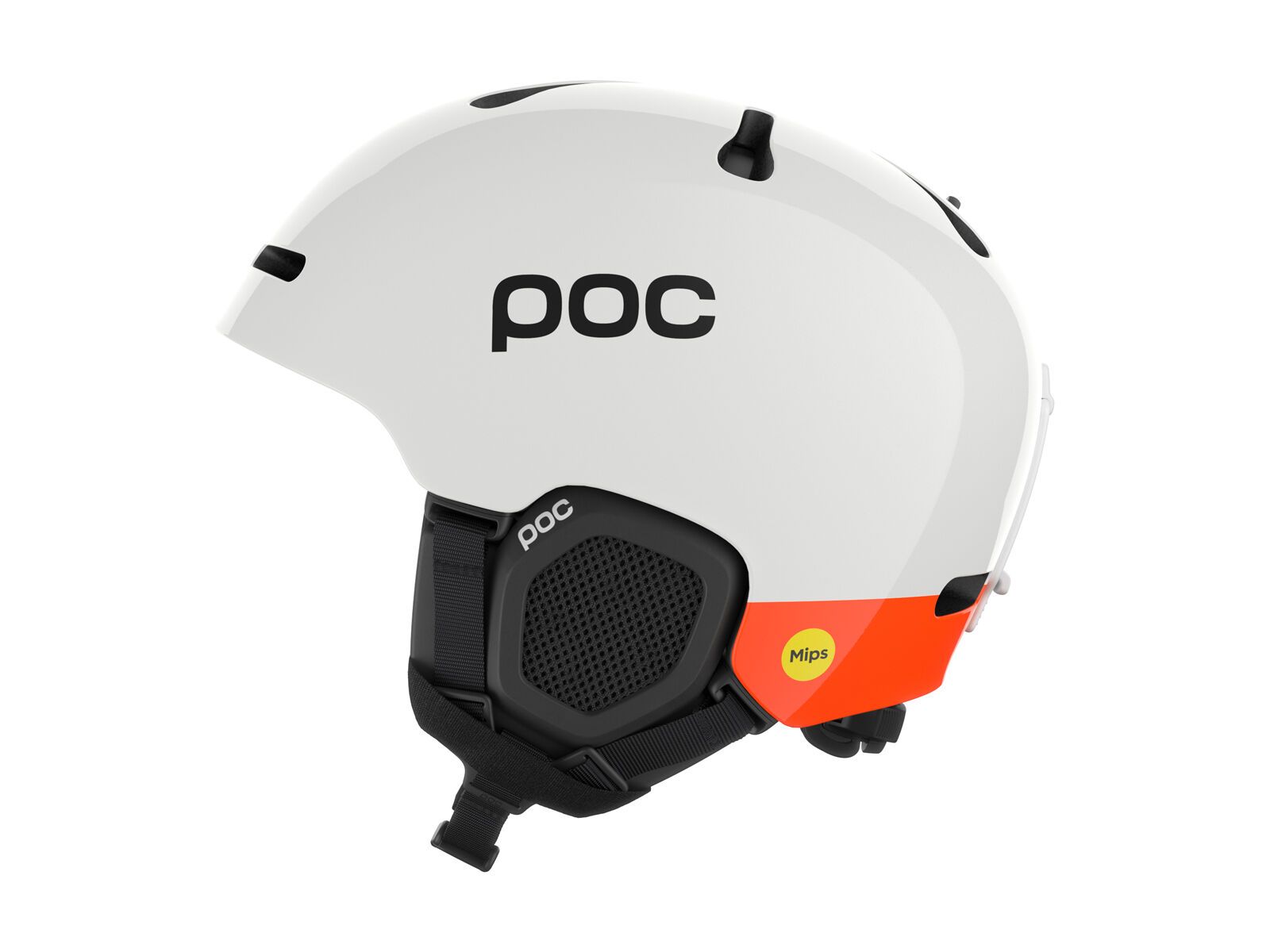POC Fornix MIPS, hydrogen white/fluorescent orange - Bild 1