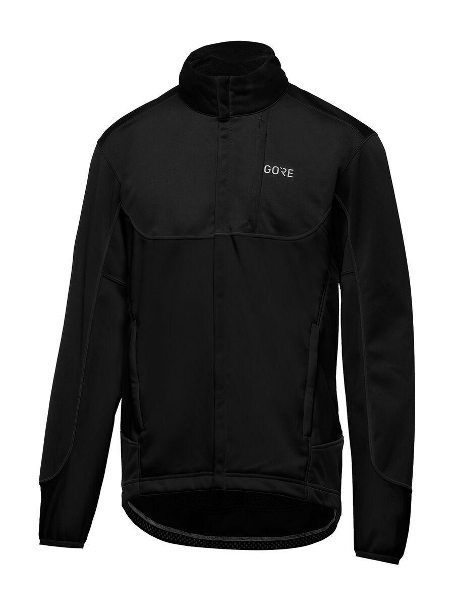 GOREWEAR C5 Windstopper Thermo Trail Jacke Herren, black - Bild 3