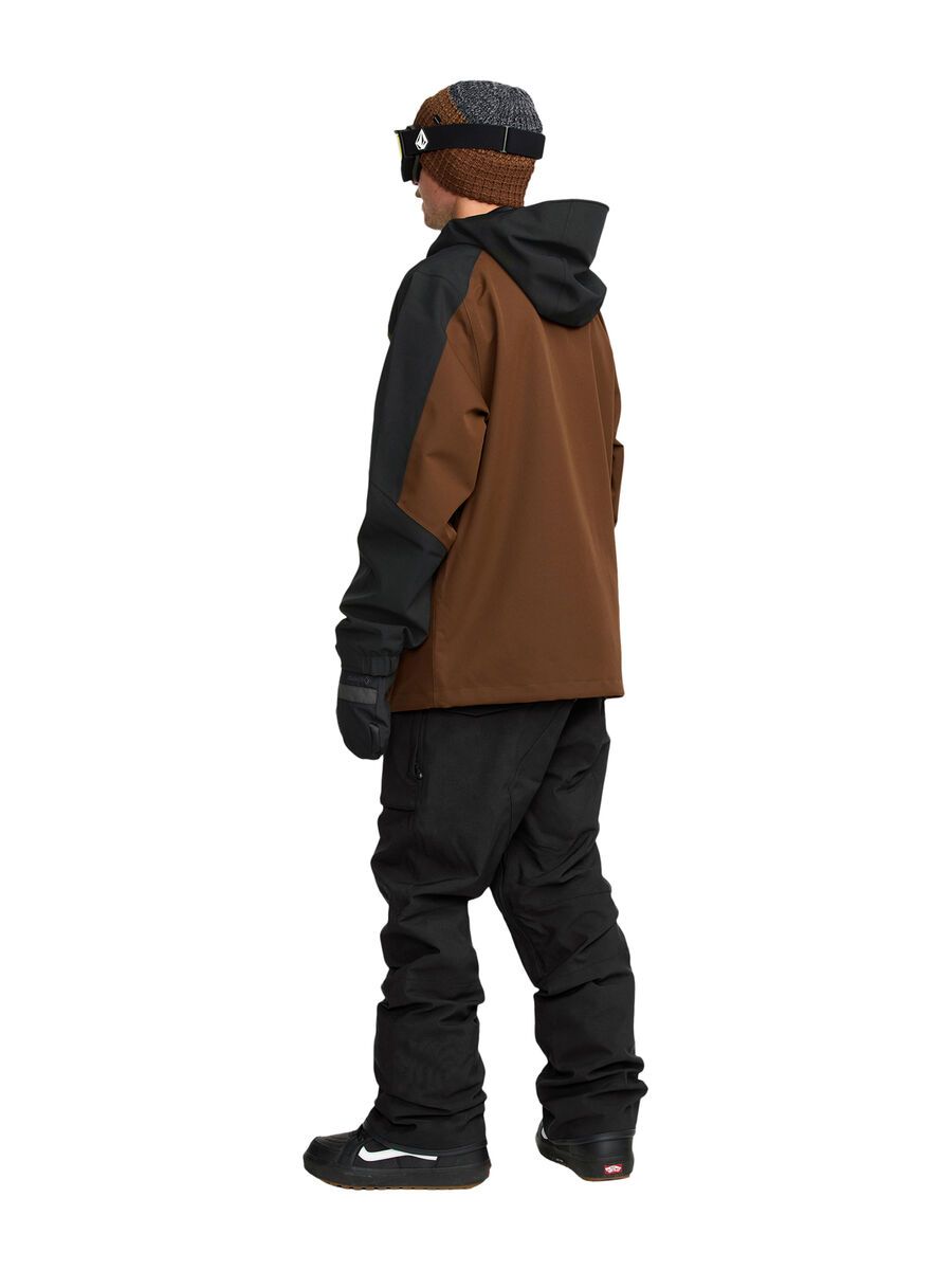 Volcom Brighton Full Zip Jacket, brown - Bild 7