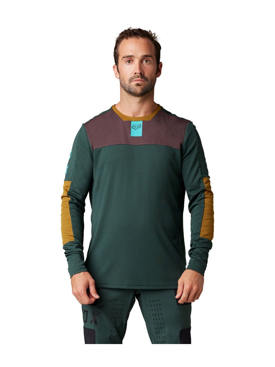 Fox Defend LS Jersey Fox Head, emerald - Bild 2