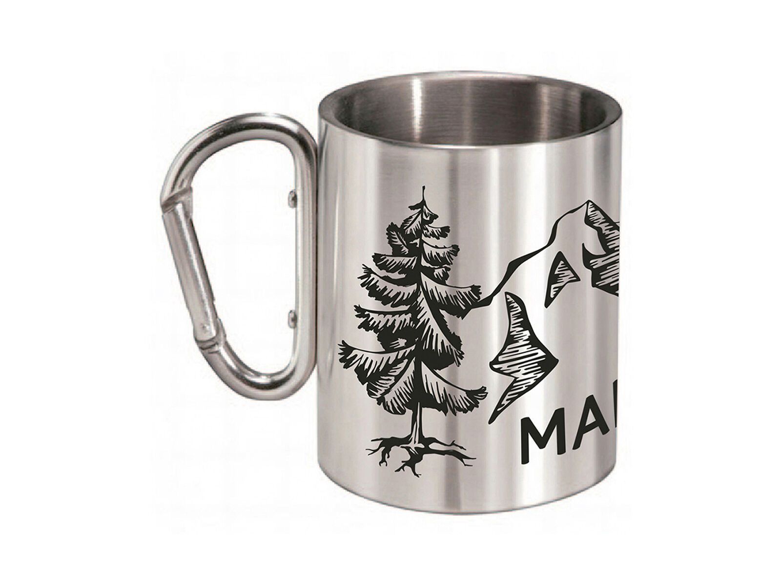 Maloja AsafalM. Camping Mug, silver - Bild 1