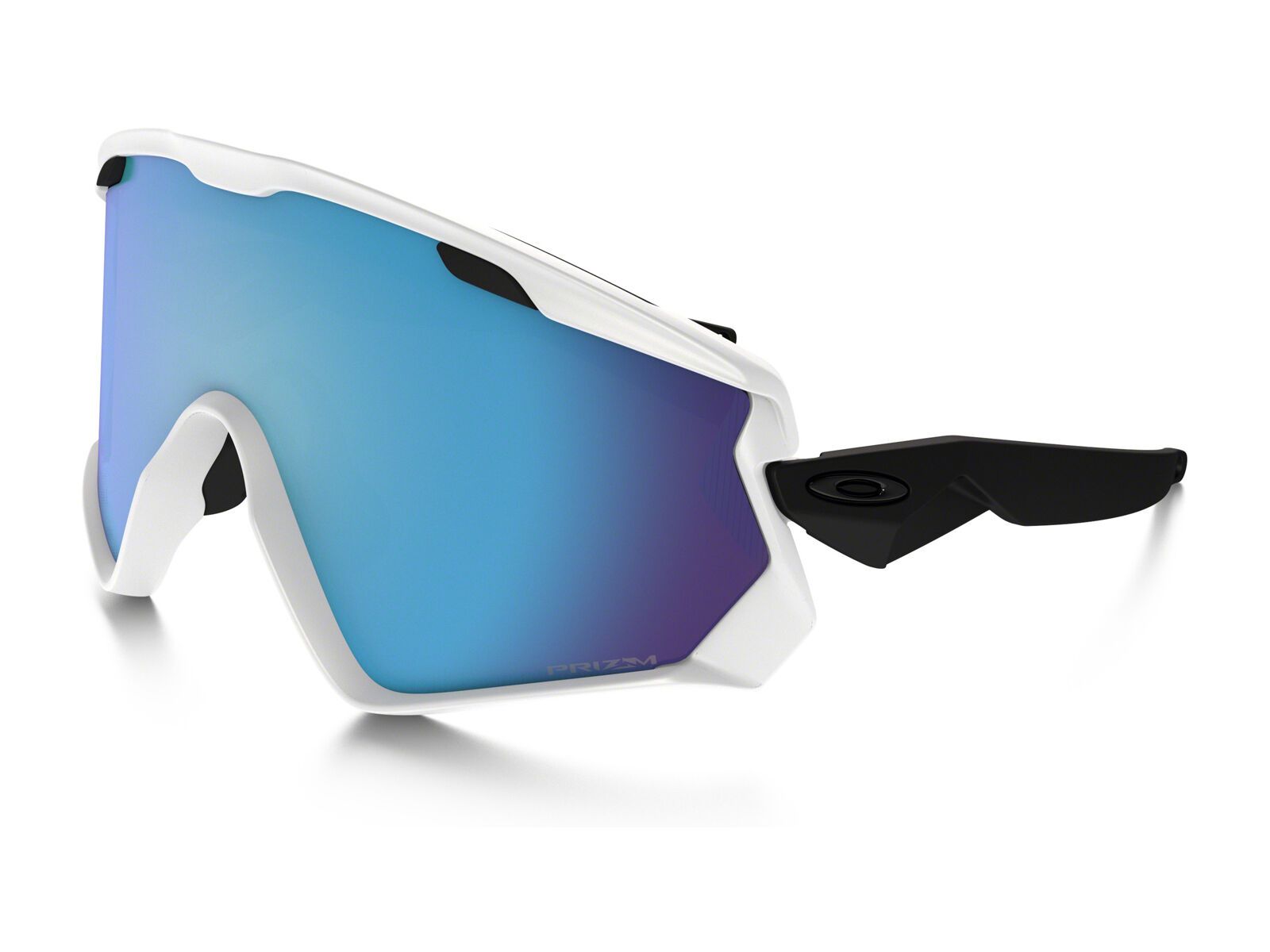 Oakley Wind Jacket 2.0 Prizm, matte white/Lens: prizm sapphire iridium - Bild 1
