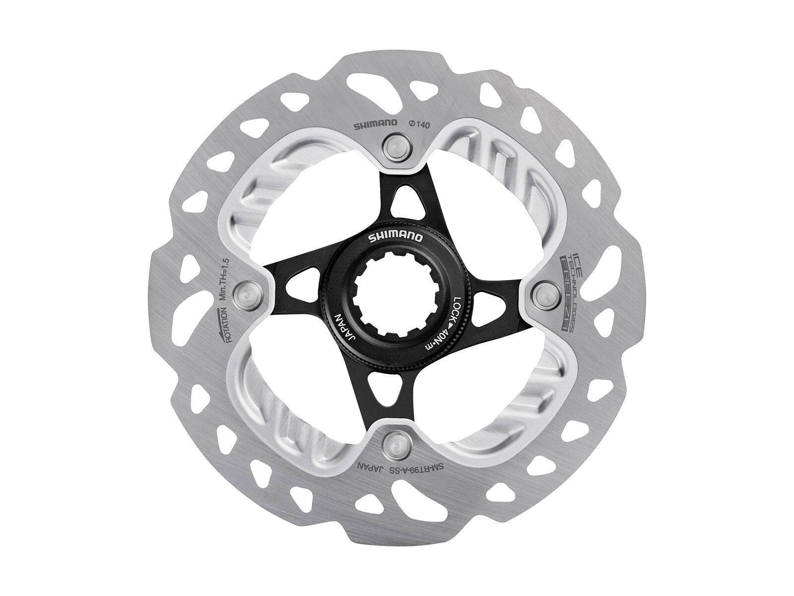 Shimano SM-RT99 Bremsscheibe Ice-Tech Freeza für Center Lock-Montage - 140 mm - Bild 1