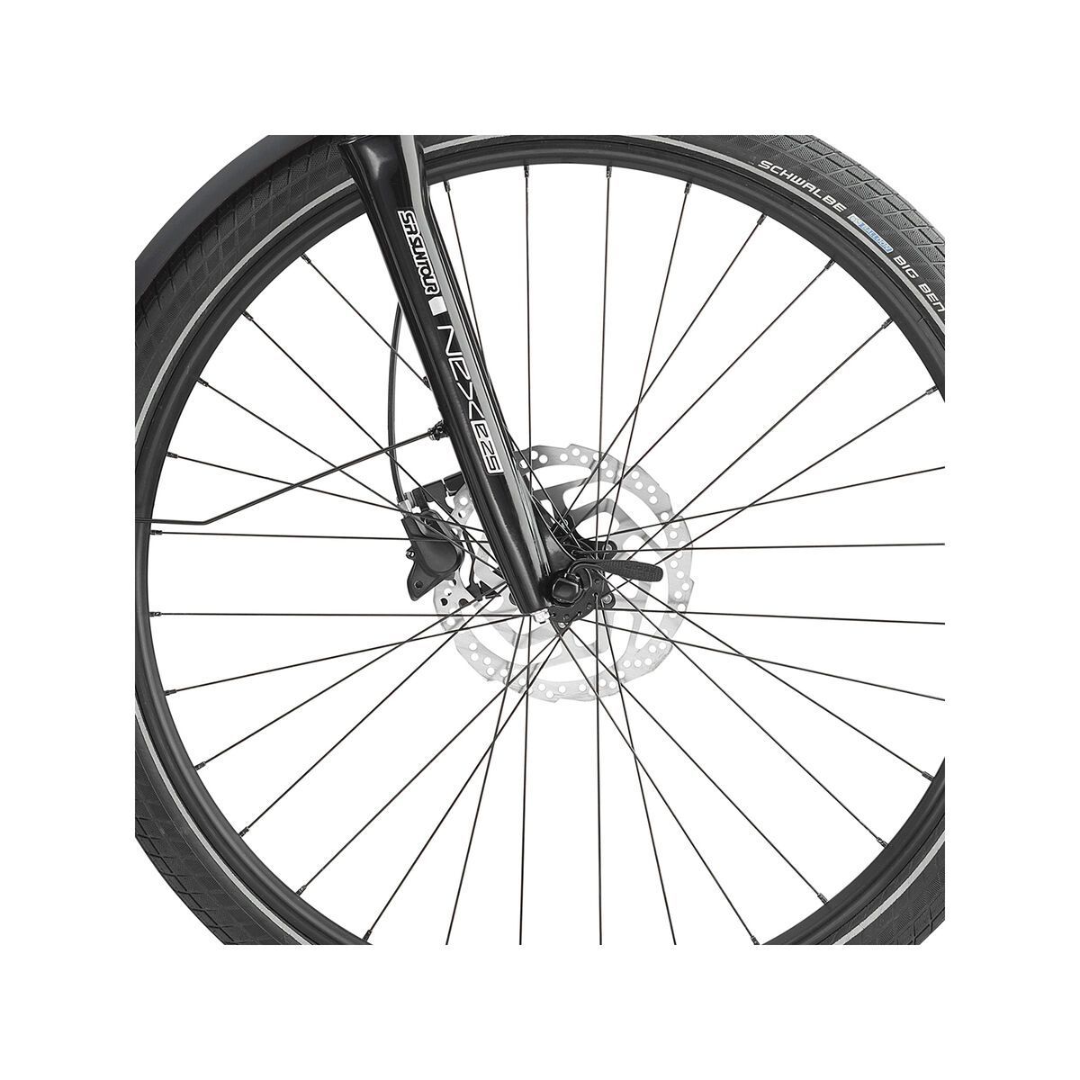 Cannondale Mavaro Neo City 2, anthracite w/ jet black and fine silver - gloss - Bild 2