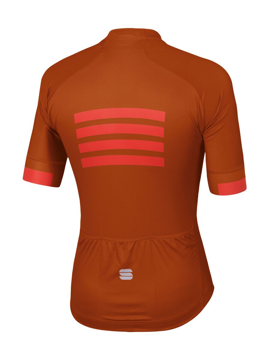 Sportful Wire Jersey, sienna/fire red/orange sdr - Bild 2