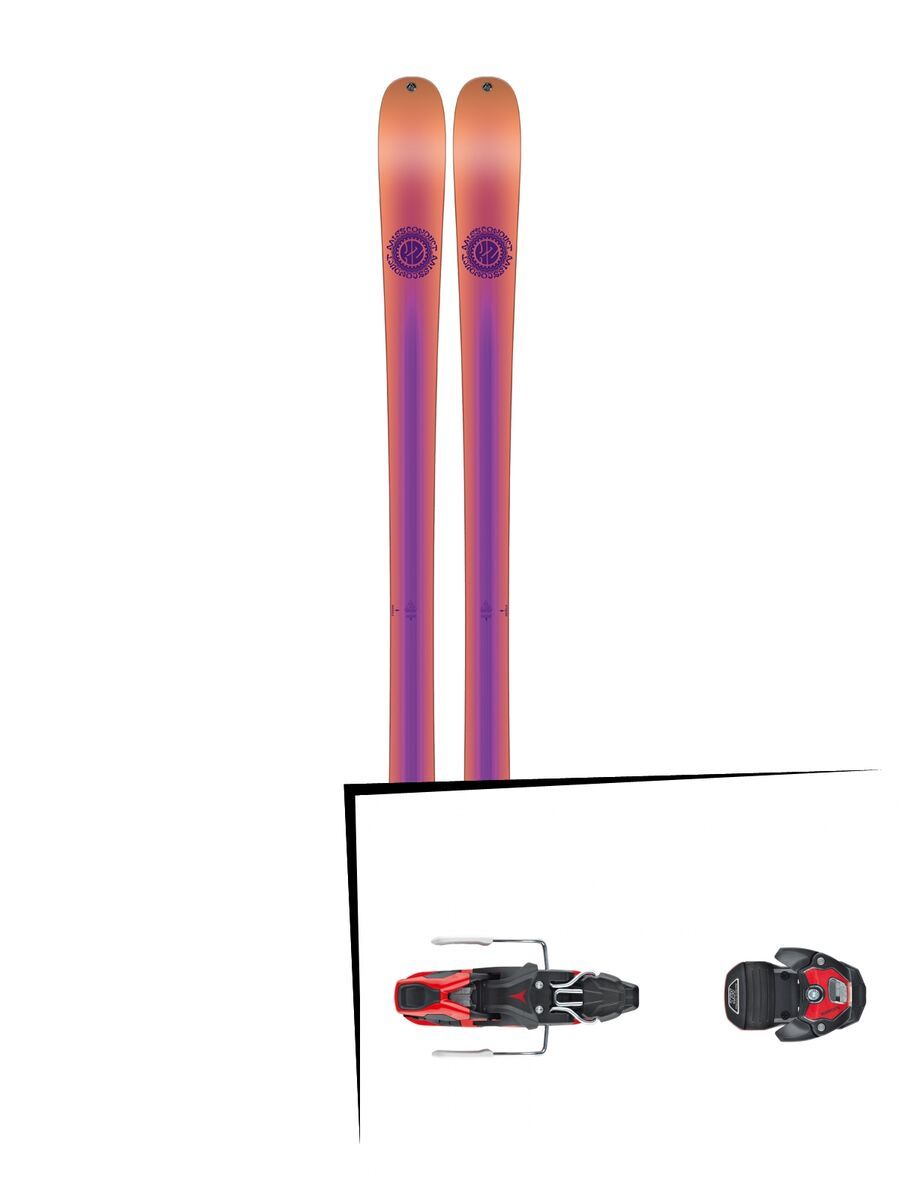 Set: K2 SKI Missconduct 2018 + Atomic Warden MNC 11 black/red - Bild 1