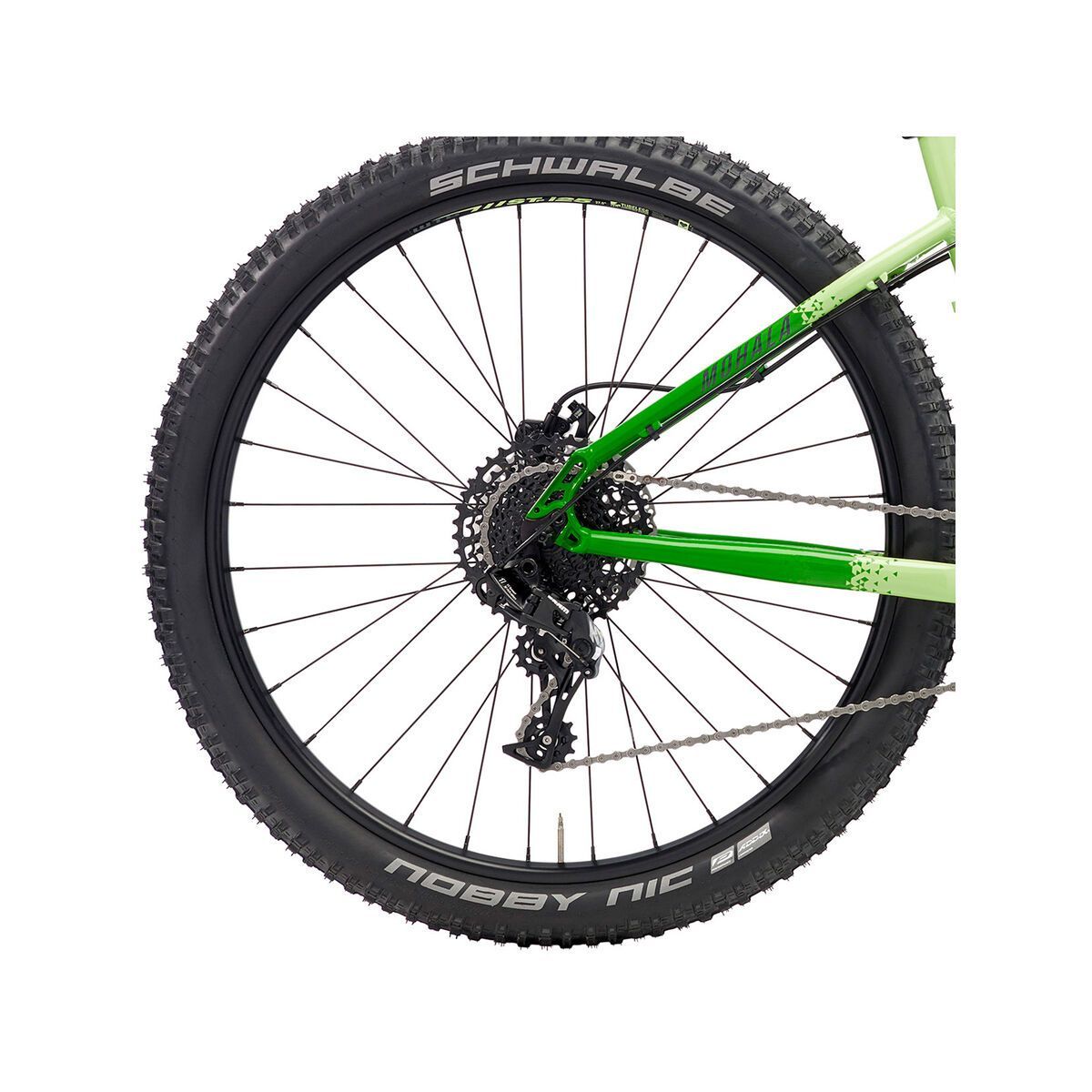 Kona Mohala 26, gloss dark & light green w/ green & gray decals - Bild 5