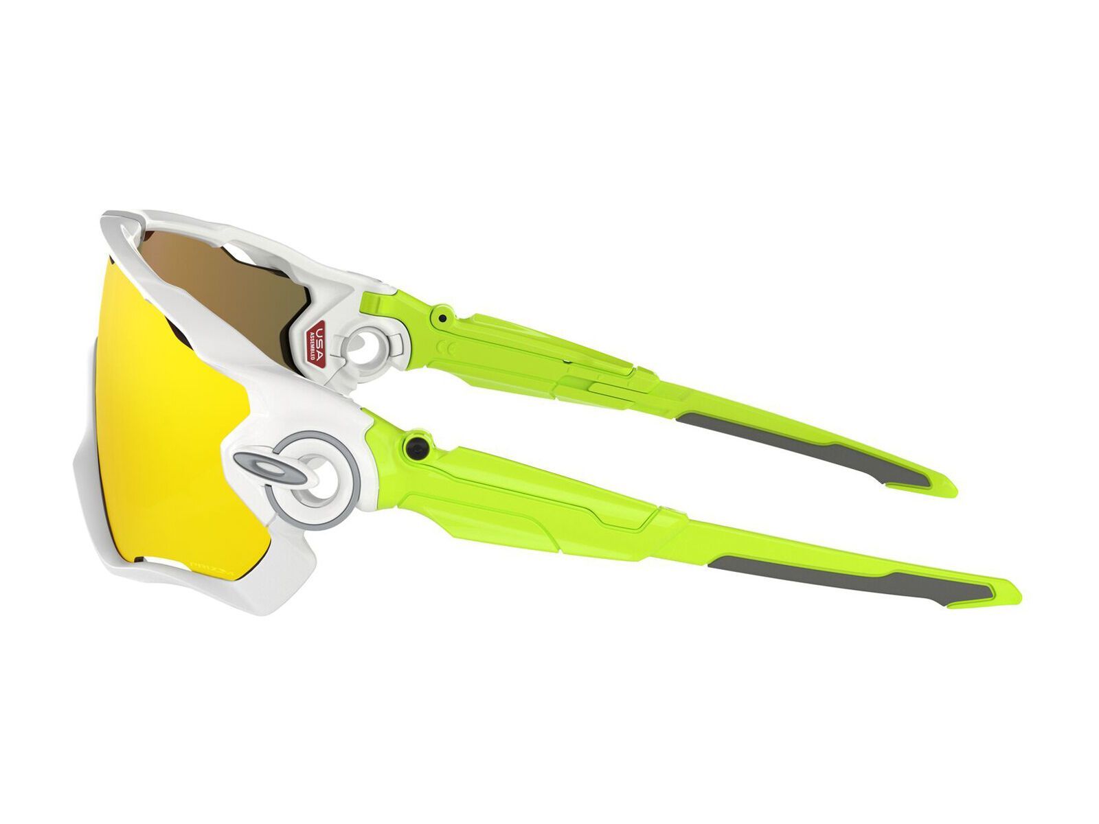 Oakley Jawbreaker Prizm – Prizm Ruby, polished white - Bild 2