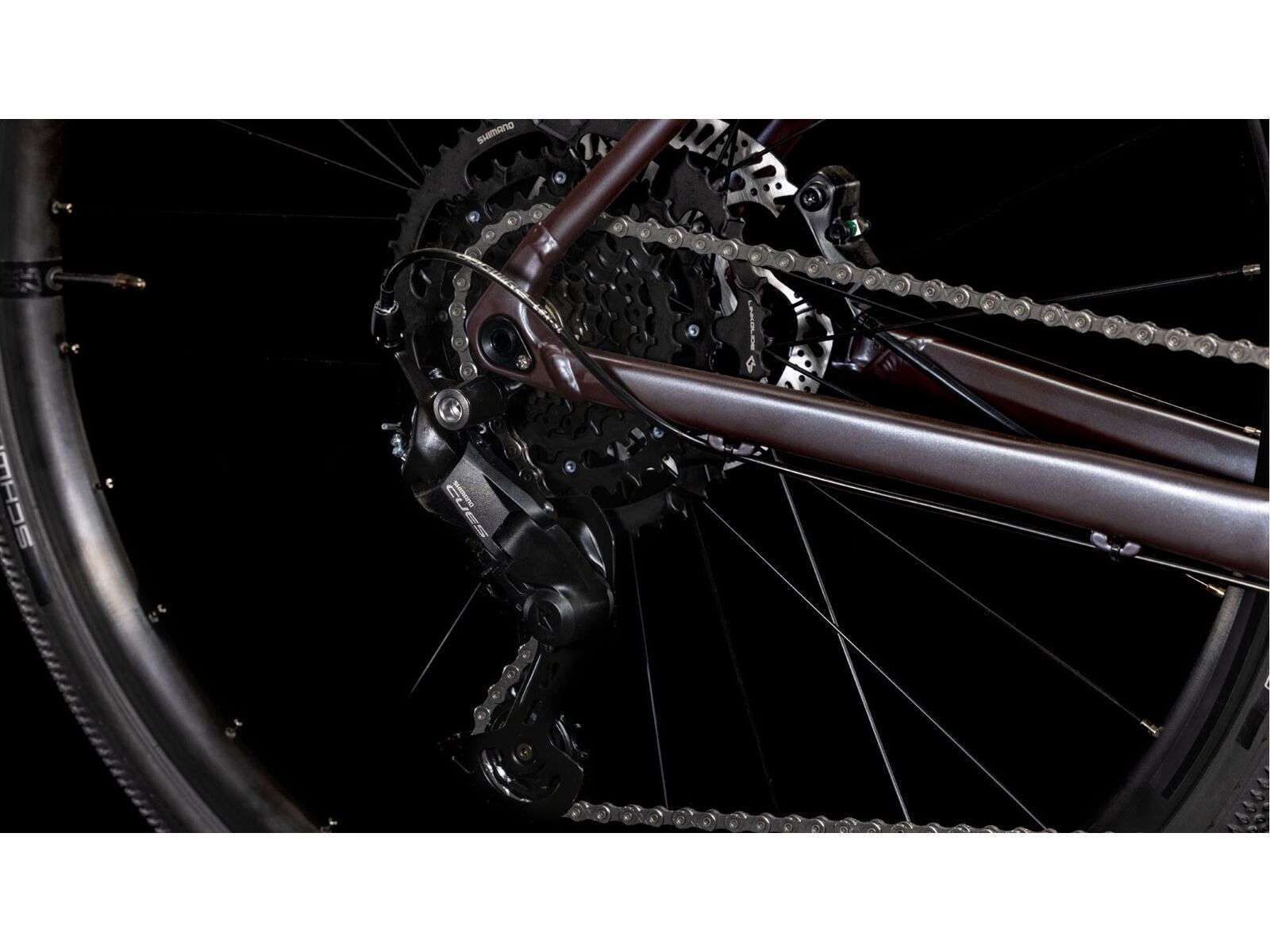 Cube Nulane One Trapeze, mineralgrey´n´black - Bild 3