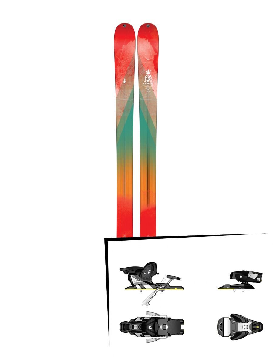 Set: K2 SKI Empress 2017 + Salomon STH2 WTR 13 (1540109) - Bild 1