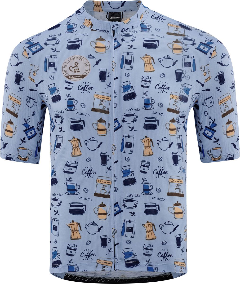 Cube Blackline Trikot CMPT kurzarm, blue - Bild 1