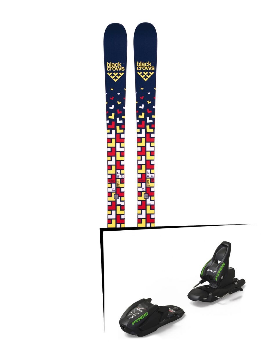 Set: Black Crows Junius 2018 + Marker Free 7 black - Bild 1