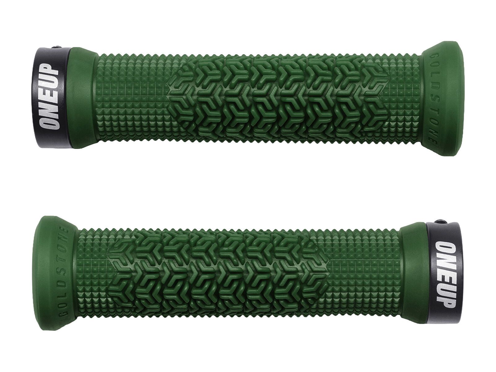 OneUp Components Goldstone Grips, dark green - Bild 3