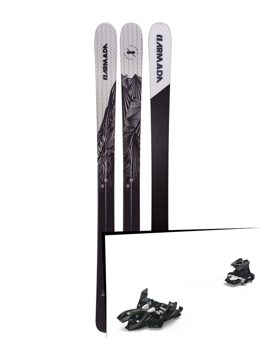 Set: Armada Invictus 99 Ti 2019 + Marker Alpinist 9 black/titanium - Bild 1