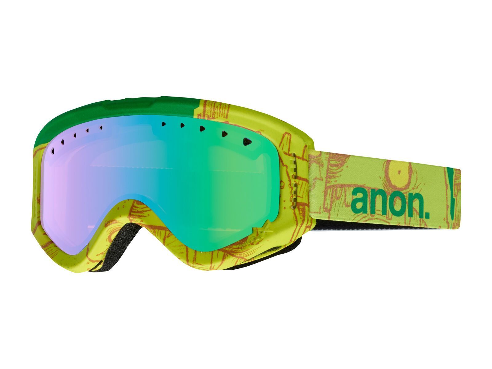 Anon Tracker, bark/green amber - Bild 2